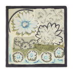 Silk Floral Collage Pocket Square