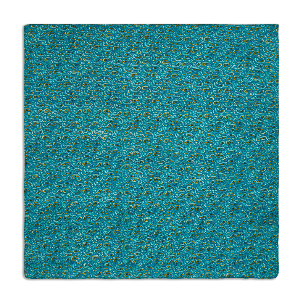Silk All Over Paisley Pocket Square