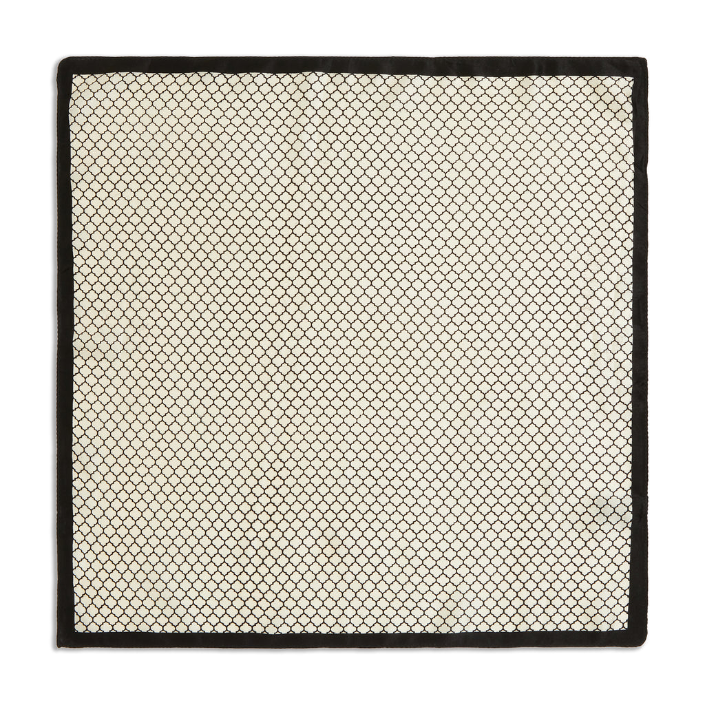 Silk Lattice Pocket Square