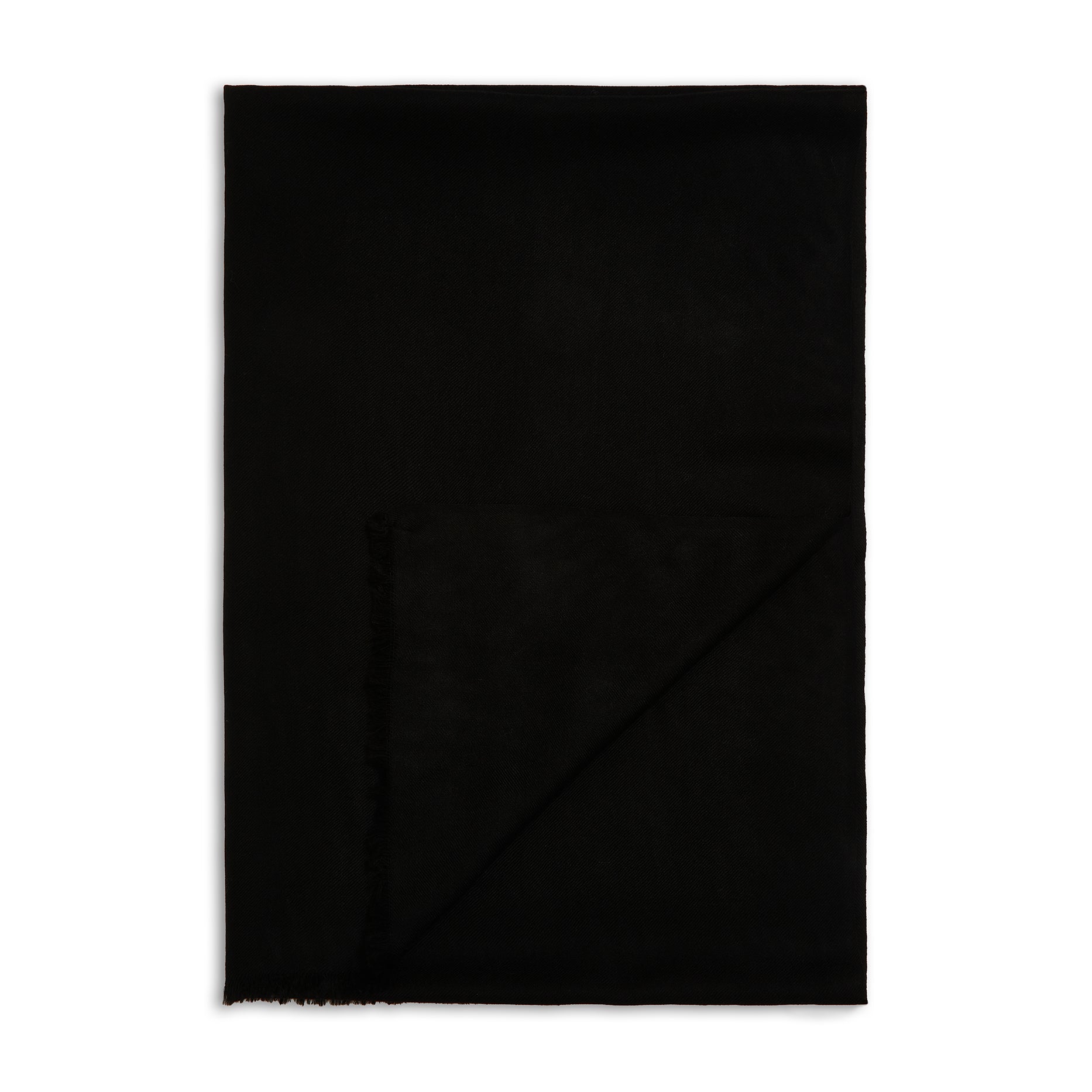 Pure Black Origin Pashmina Stole