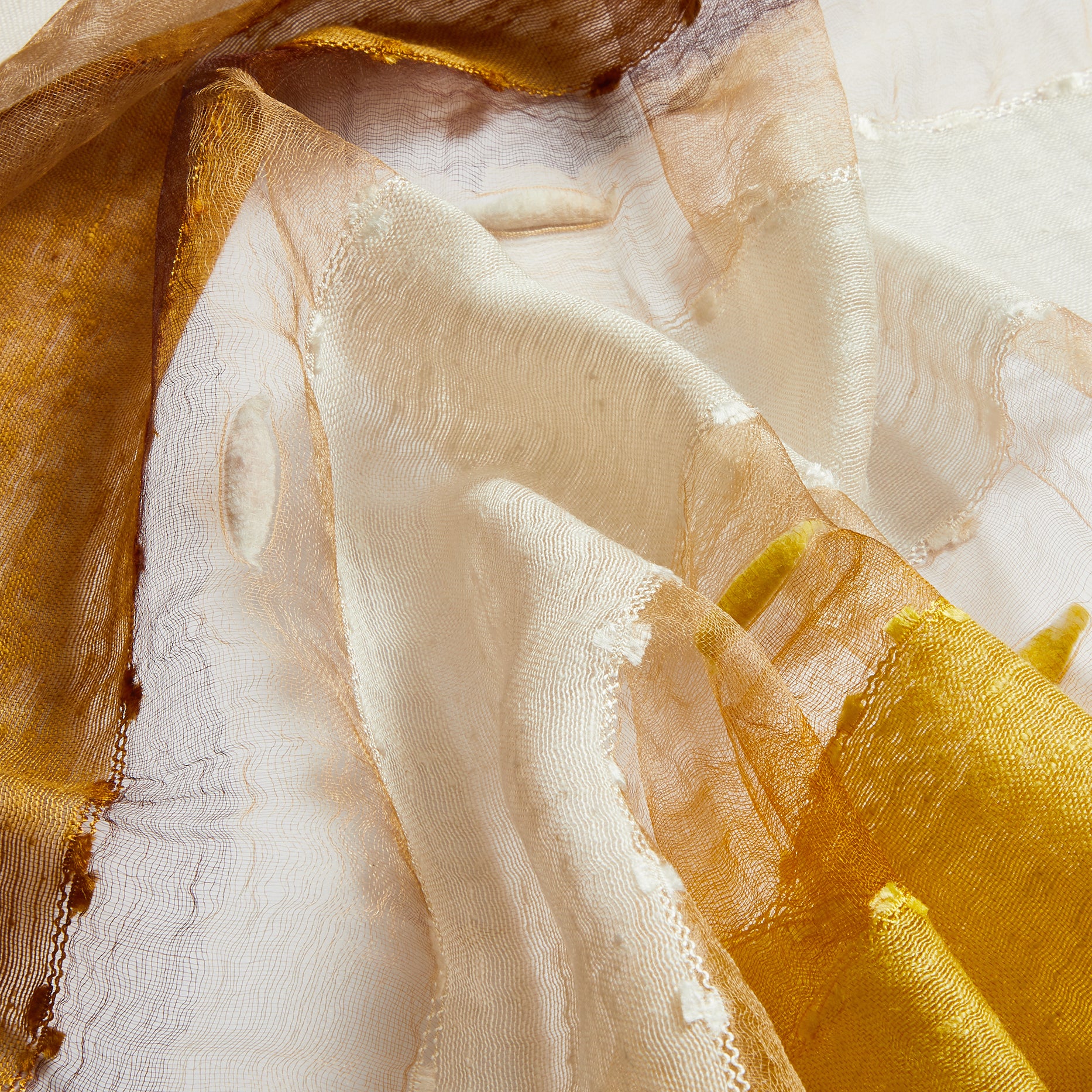Golden Capsule Silk Stole