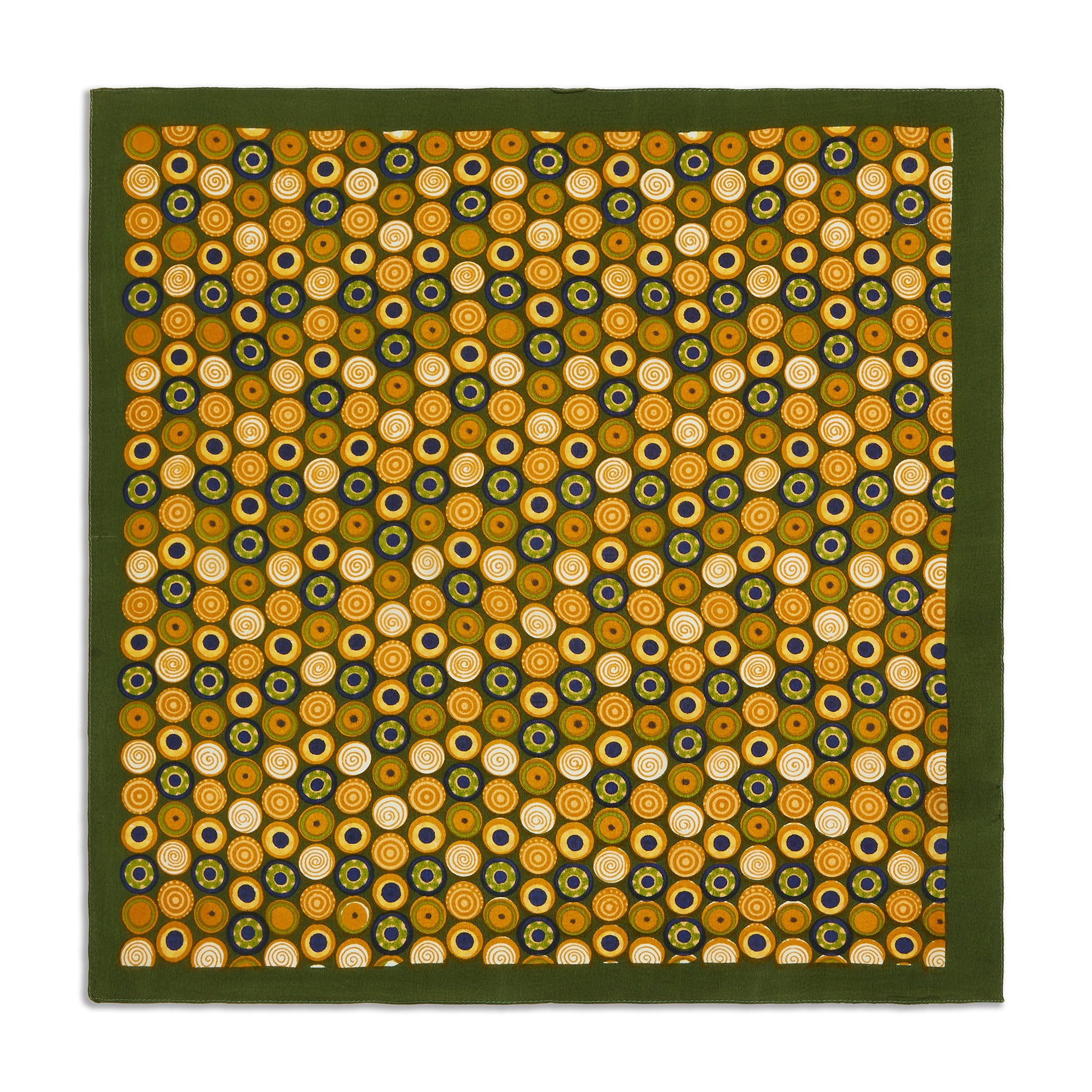 Silk Geometric Mosaic Pocket Square