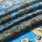 Celestial Elephant Garden Silk Stole
