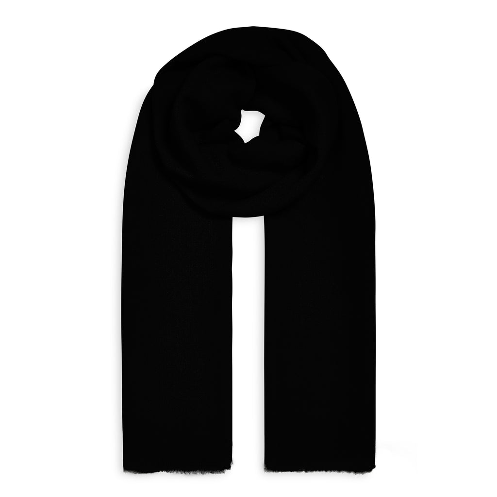 Jet Noir Black Cashmere