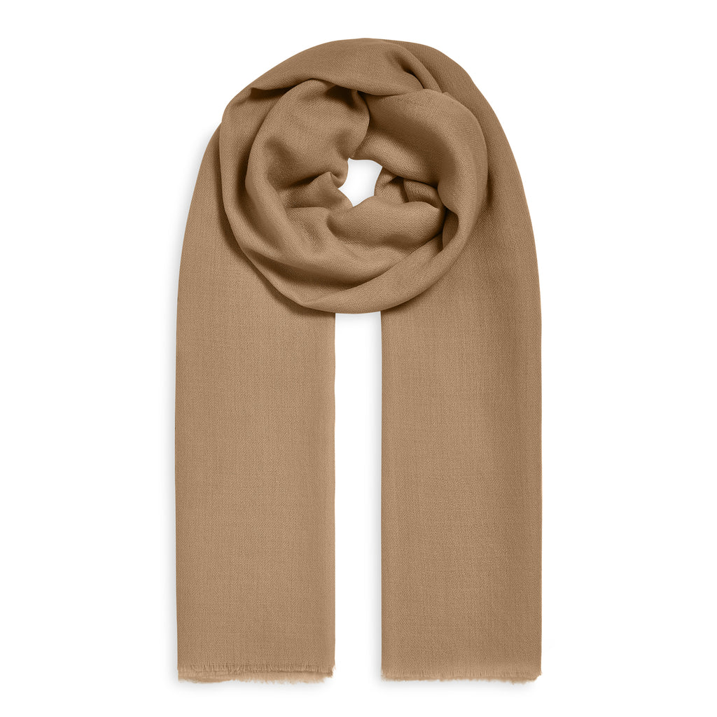 Caramel Brown Cashmere