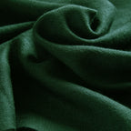 Oversized Cashmere - Plain Green Silk Stole