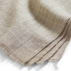 Oversized Cashmere - plain Light Brown Silk Stole