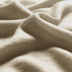Oversized Cashmere - plain Light Brown Silk Stole
