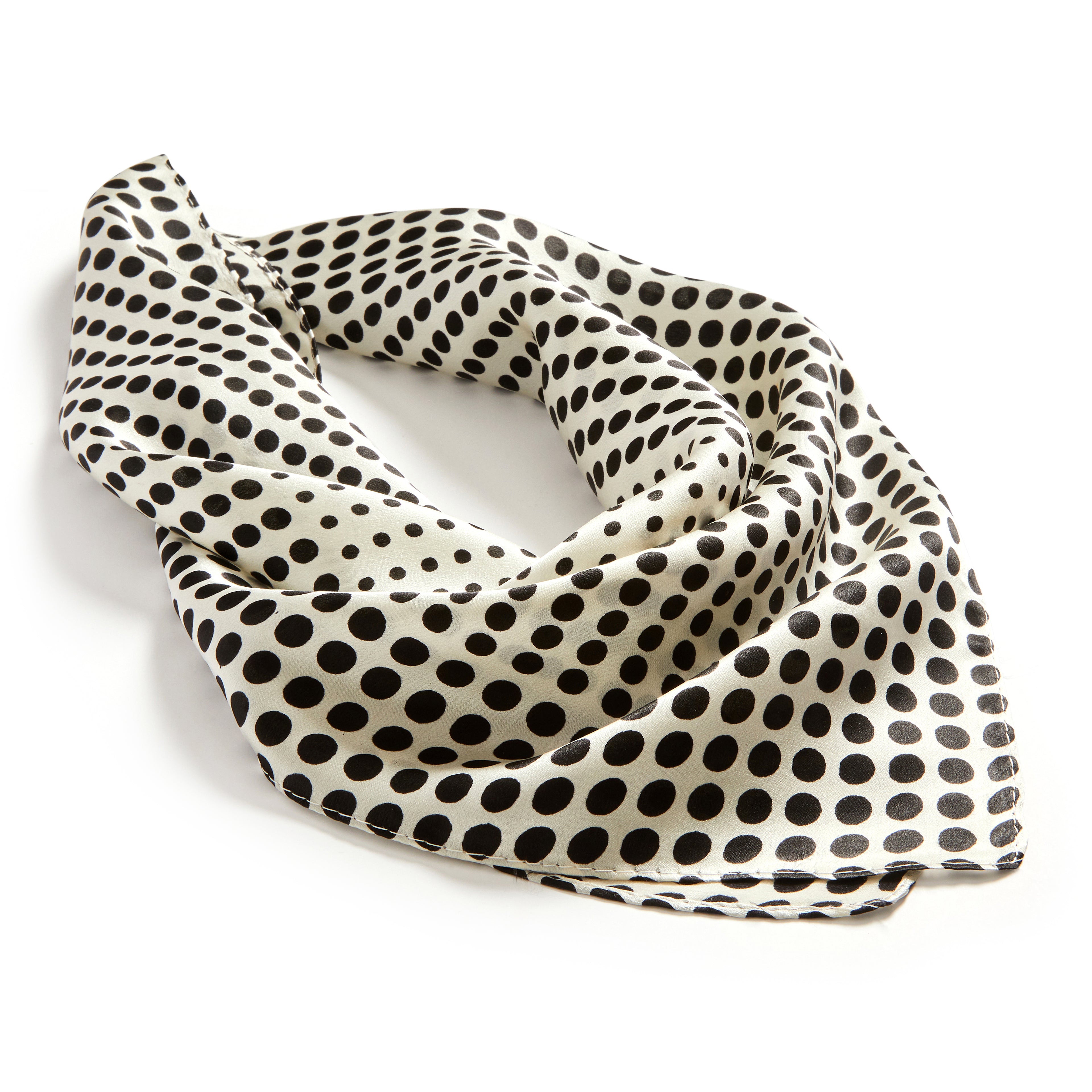 Silk Polka Dot Pocket Square