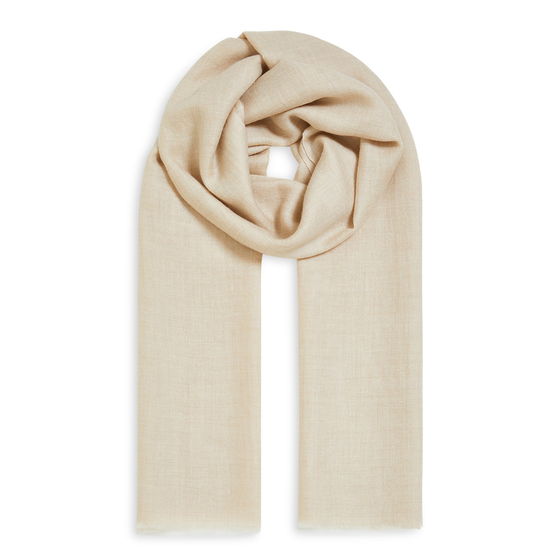 Pearl White Pashmina