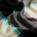 Aurora Check Finest Cashmere Stole