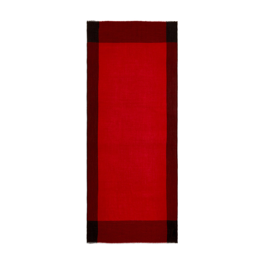 Crimson Frame Finest Cashmere Stole