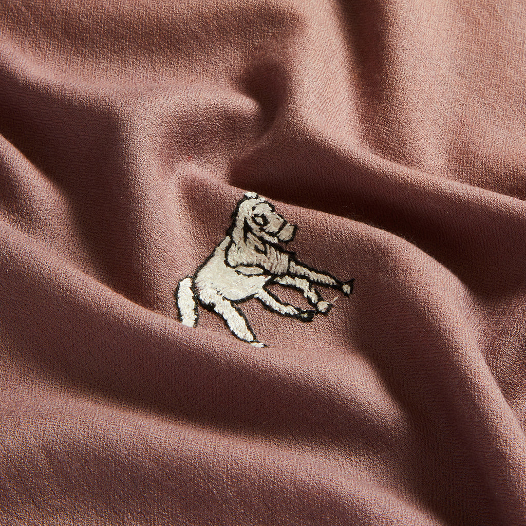 Rosewood Motif Finest Cashmere Stole