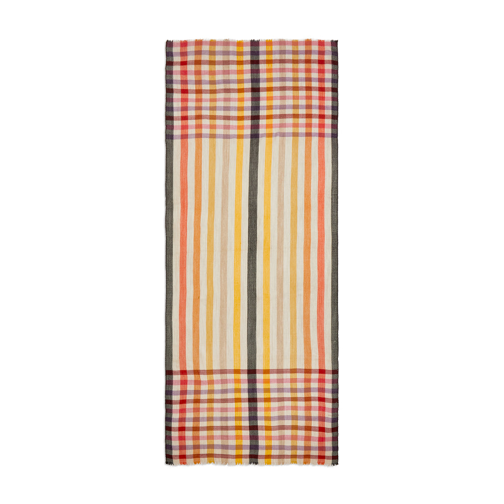 Gilded Check Finest Cashmere Stole
