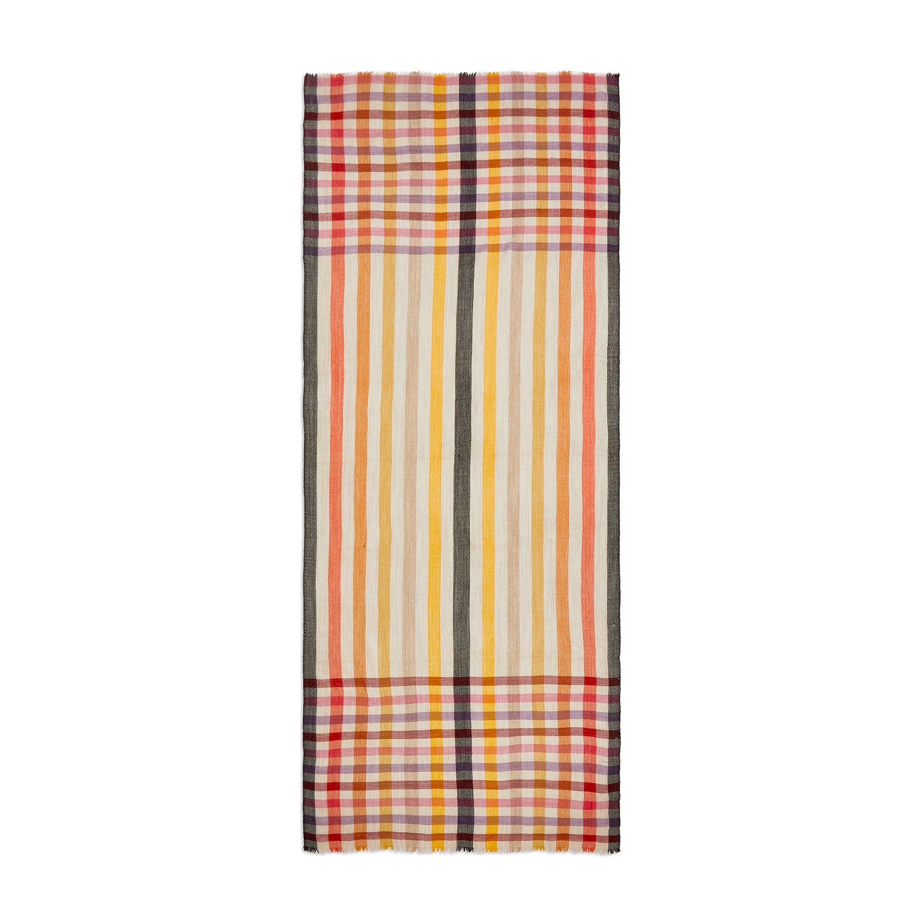Gilded Check Finest Cashmere Stole