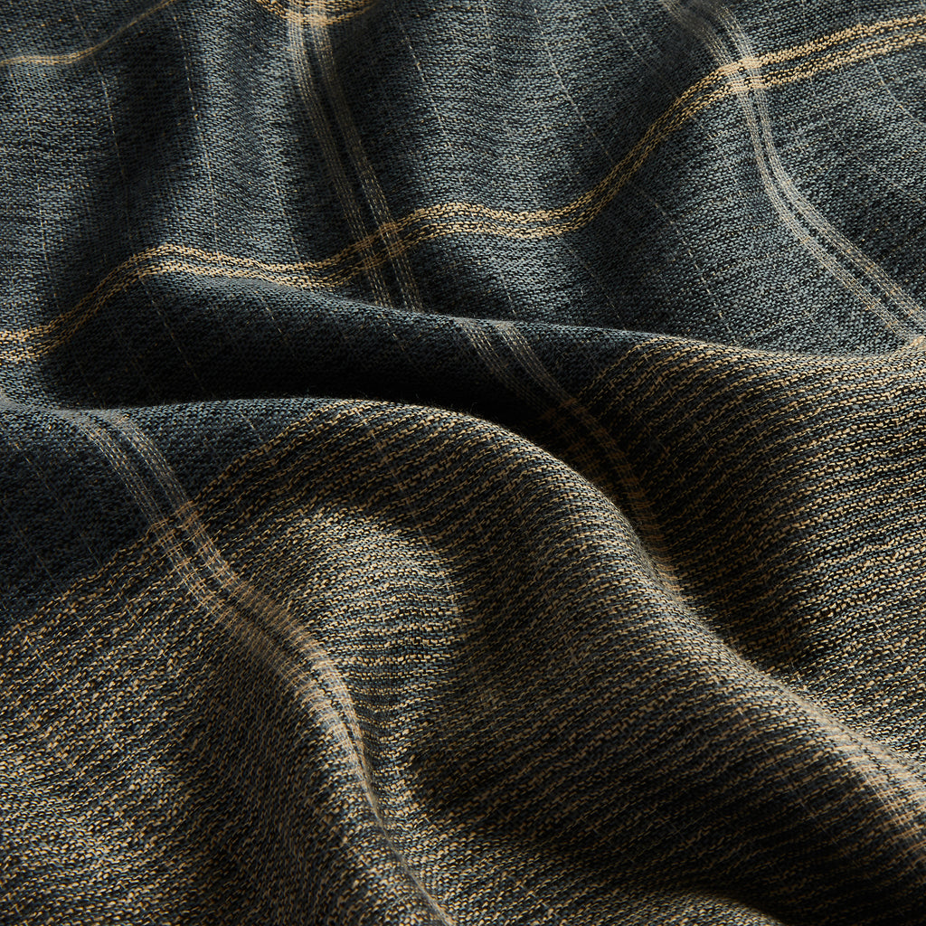 Graphite Grid Finest Cashmere Stole