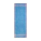Azure Gingham Finest Cashmere Stole