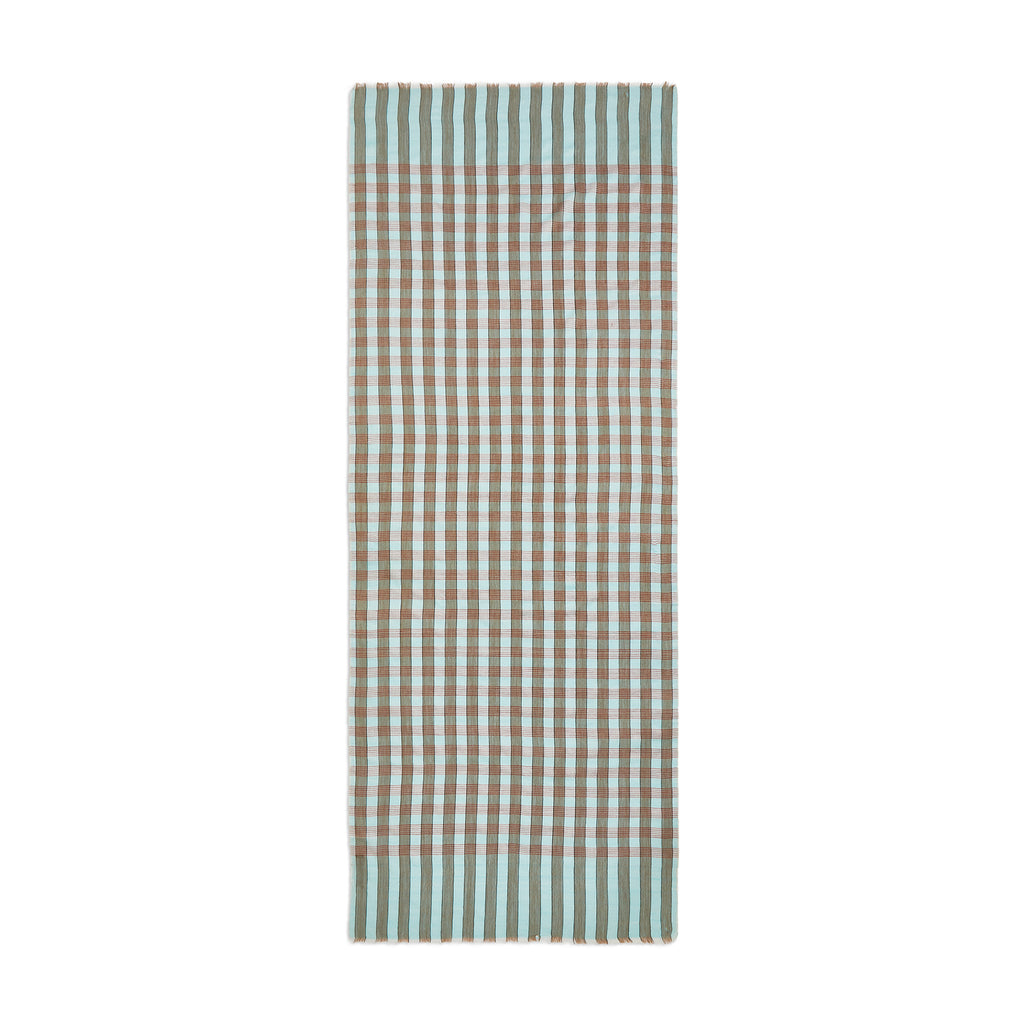 Celadon Check Finest Cashmere Stole