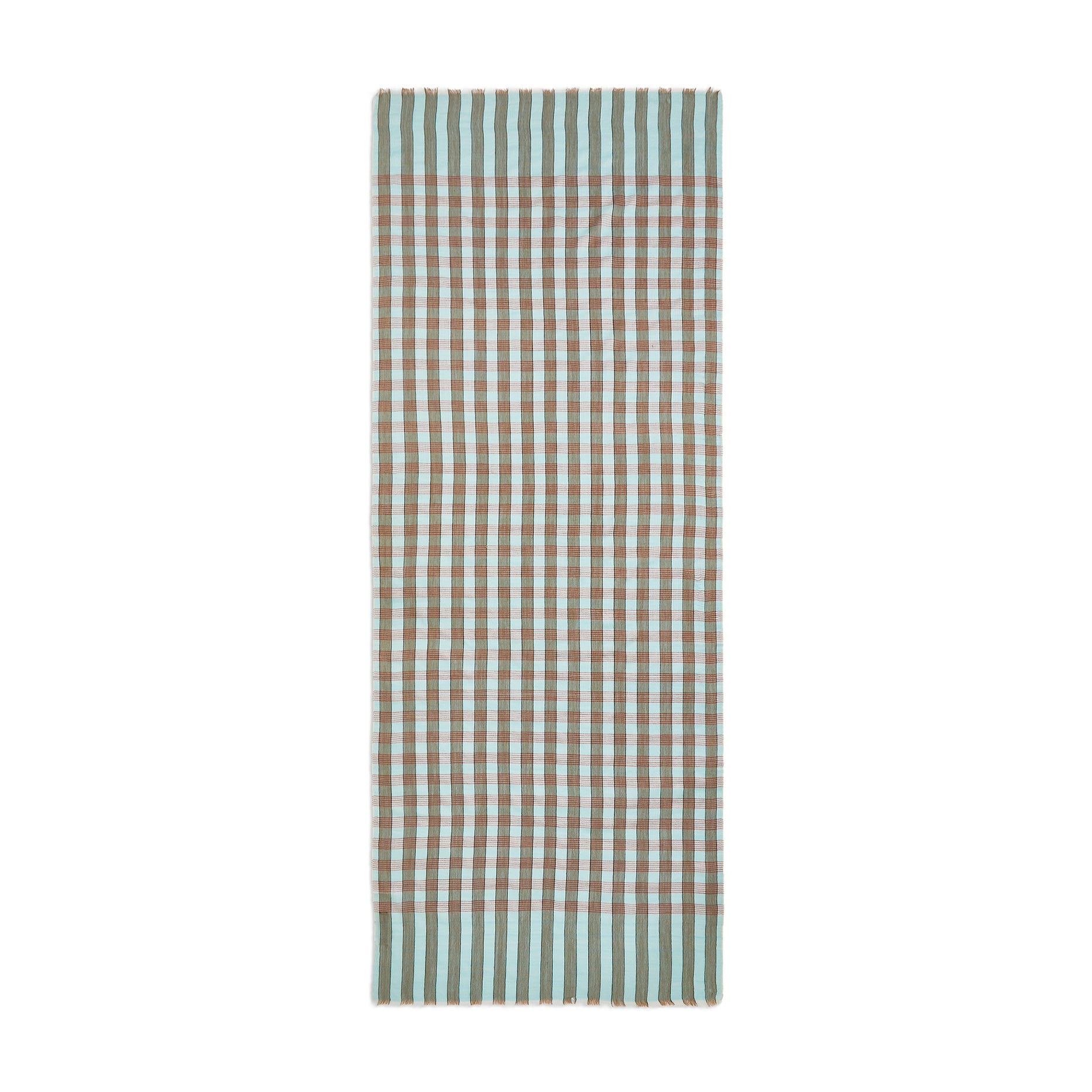 Celadon Check Finest Cashmere Stole