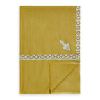 Heirloom Mustard Diamond Pashmina