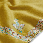 Heirloom Mustard Diamond Pashmina