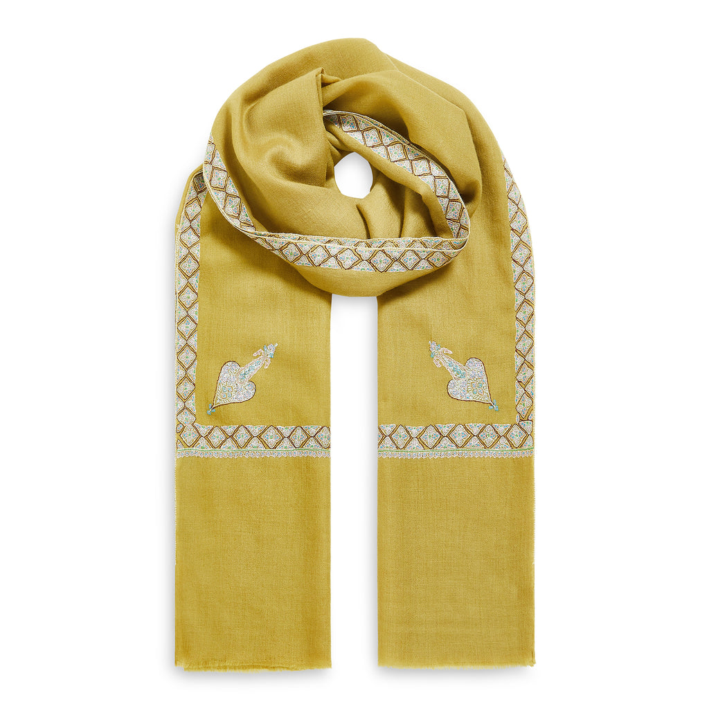 Diamond Motif Pashmina