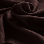 Oversized Cashmere -  Plain Moka Brown Silk Stole
