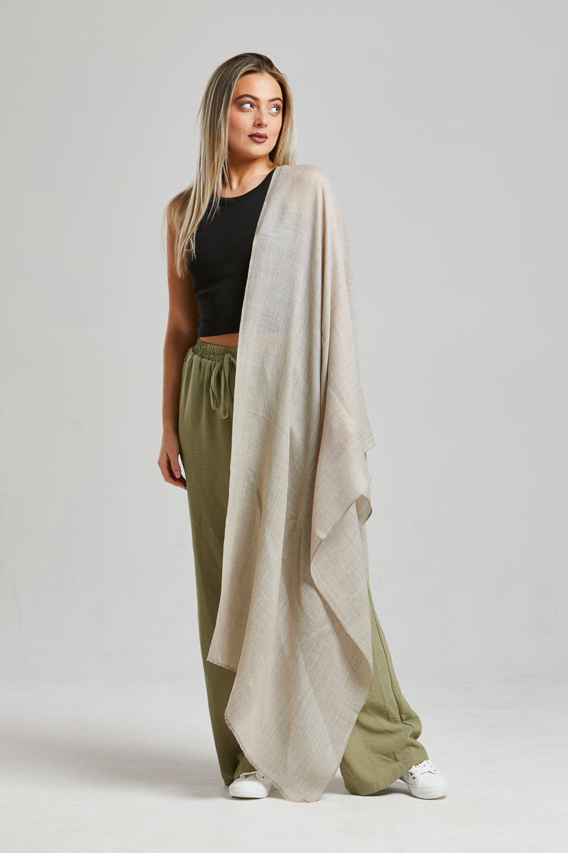 Handwoven Pure Pashmina Wrap