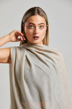 Pure Cream Origin Pashmina Stole