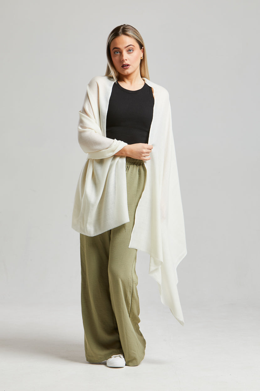 Oversized Premium Cashmere Wrap
