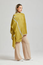 Heirloom Mustard Diamond Pashmina