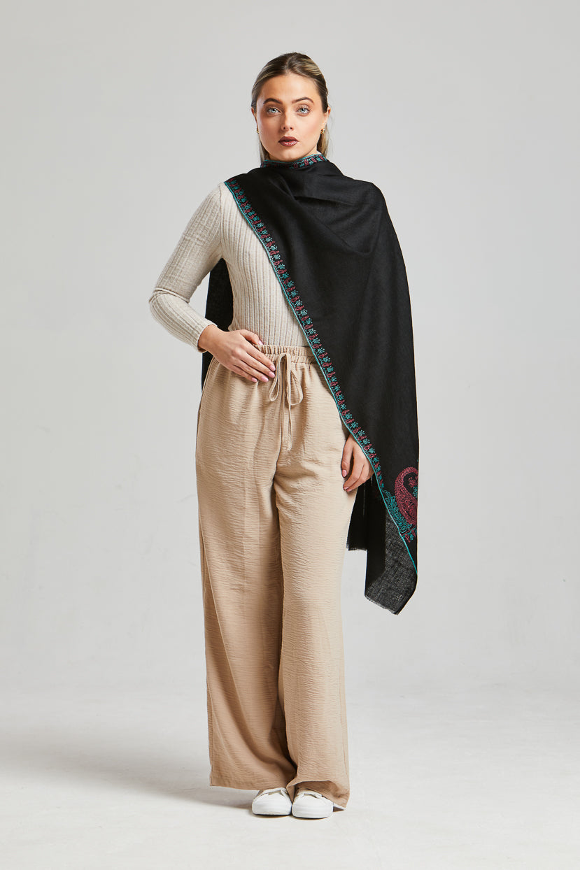 Handwoven Pure Pashmina Wrap