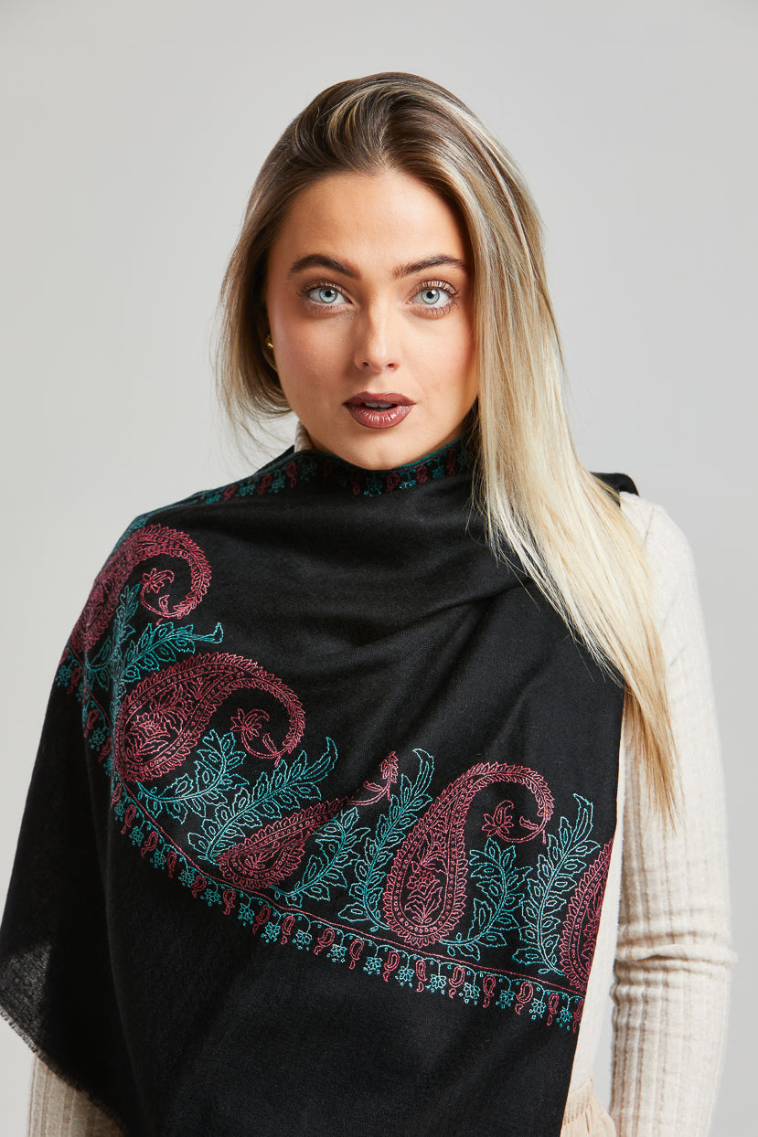 Handwoven Pure Pashmina Wrap