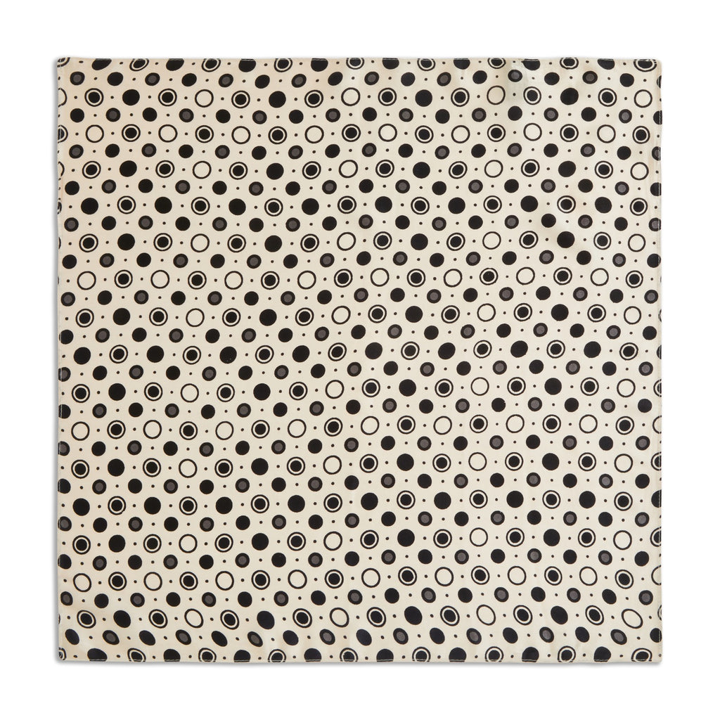 Silk Polka Dot Pocket Square