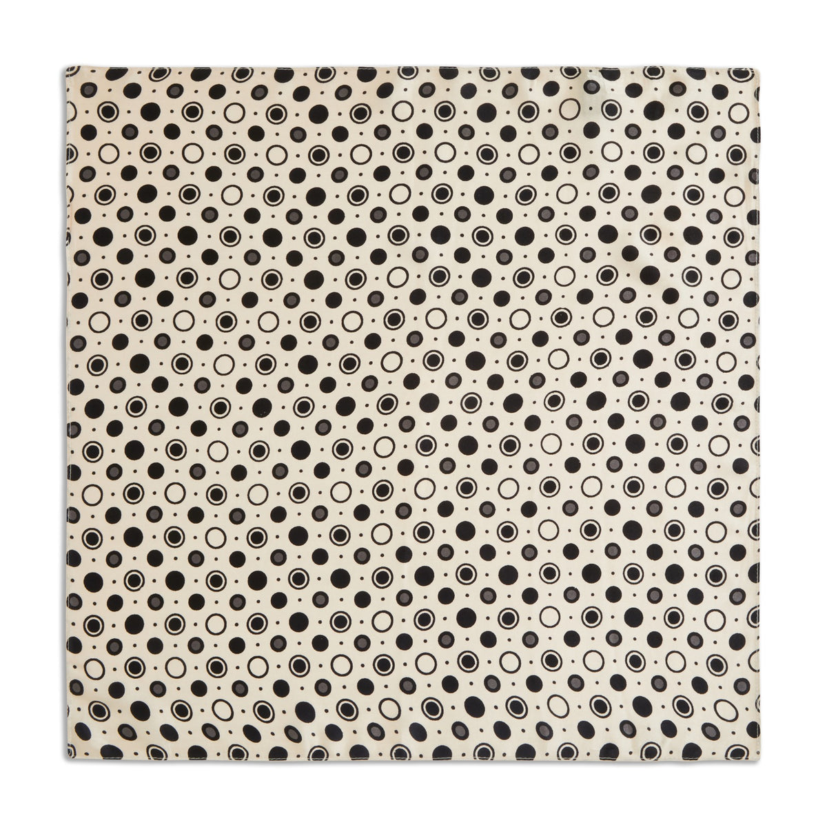 Silk Polka Dot Pocket Square
