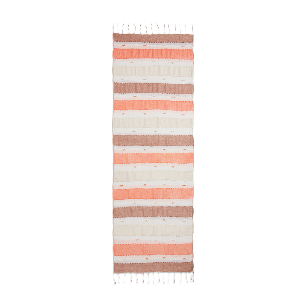 Apricot Capsule Silk Stole