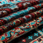 Sapphire Dynasty Paisley Silk Long