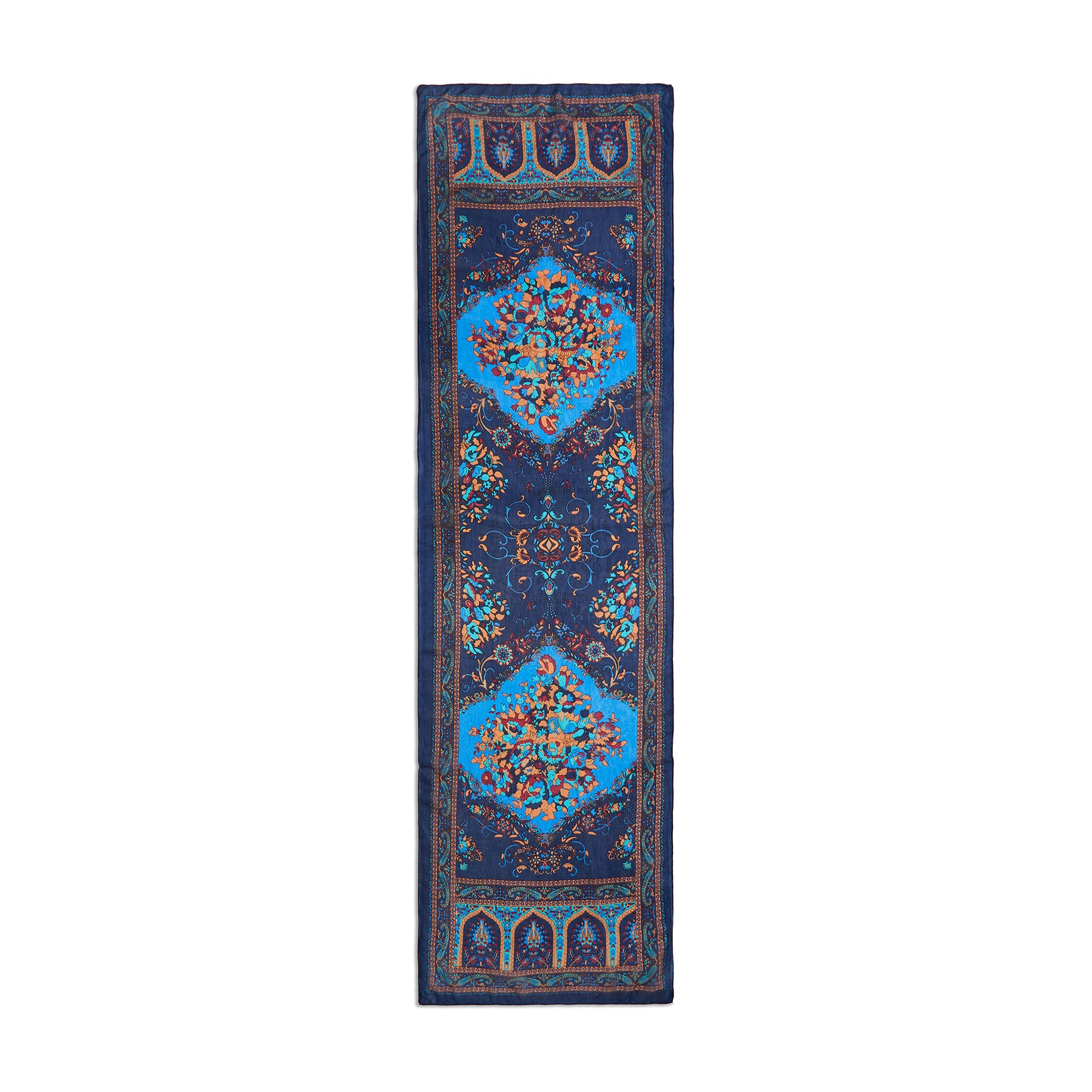 Nocturne Blossom Garden Silk Stole
