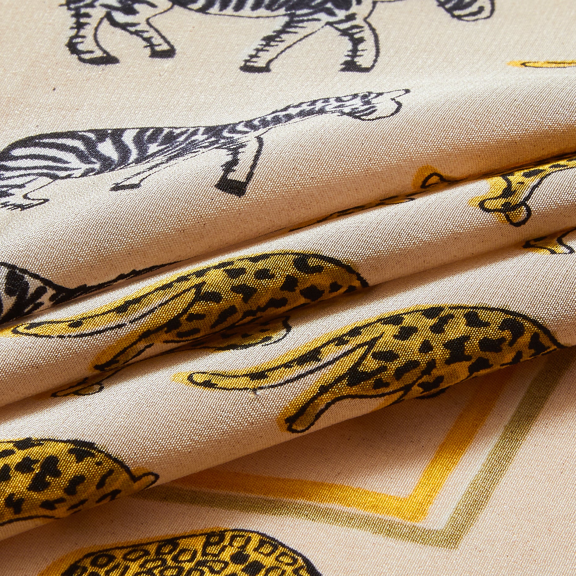 Silk Safari Pocket Square